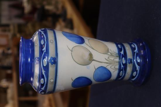 A Moorcroft Honesty pattern vase height 23cm